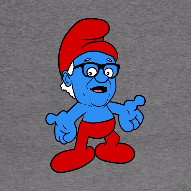 Danny DeVito as Papa Smurf by Harley Warren